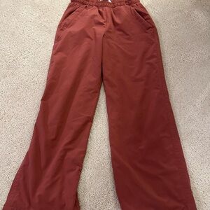 Athleta Girl Maroon/Berry Comfy Pants
